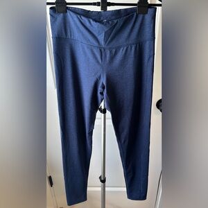 Threads 4 Thought Women’s Leggings Dark Blue Size M
